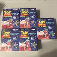 TOMY Toy Story 盒玩 (巴斯光年嘉士比太太/Baby Face/火腿/士兵對講機/比薩星球) 全新未拆 一套五款不拆散