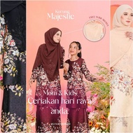 [READY STOCK] Kurung Majestic Baju Kurung Moden Mom Kids by Jelita Wardrobe