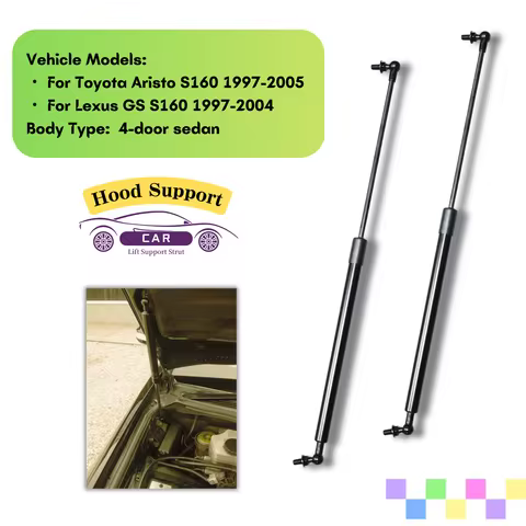 Hood Support For Toyota Aristo S160(JZS160,JZS161) Lexus GS 1997-2004 5344039175 Bonnet Struts Lift 