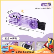 Bottle Brush Sponge Glass Cup Milk Bottle Nipple Cleaning Brush Bottle Brush Milk Bottle Brush Cup W