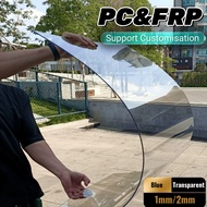 1mm/2mm Atap Cerah Lutsinar Rata Polycarbonate / Pc Flat Transparent Roof / Greenhouse / Awning Shee