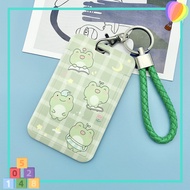 GANTUNGAN VC-Stationery Card Holder ID Card Holder Aesthetic Agress Id Itapurma Id Business Card Hol