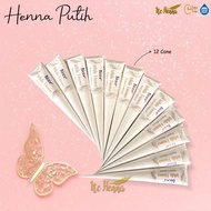 Waterproof White Henna Nail Sticker Henna Sticker (1 Dozen contains 12 pcs)