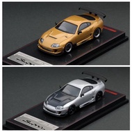 [Ready Stock] IG 1: 64 Suba supra JAZ80 Alloy Car Model Collection Display Car Decorations