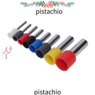 PISTACHIO 1200 Pcs Cold Pressed Terminals, Copper and PVC 22 AWG to 8 AWG Wire Ferrule Terminal Kit,