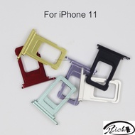 1pcs Single&Dual SIM Card Slot Tray Holder Adapter For iPhone 11 Card Reader Container Replacement P