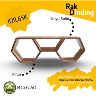 KAYU Wall Shelf / Paste Wall Shelf / Versatile Hanging Rack / Hanging Rack / Multipurpose Hanging Ra