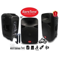 Speaker Portable Baretone 15" 15Mhwr