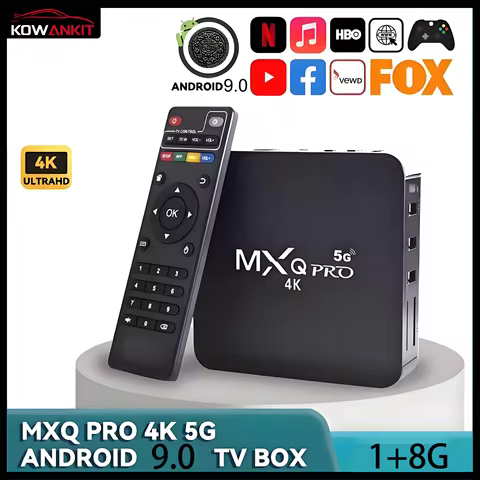 2025 MXQ PRO TV Stick Android9.0 TV Box HDR Wifi smart TV 5G 4K H313S HD smart TV BOX Voice Remote S