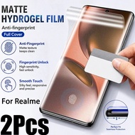 2Pcs Matte Soft Hydrogel Film For Realme C73 C75 C75x C83 C85 C100 C100i C100x Q Q2 Q2i Q3 Q5 Q5i Pr