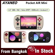 Ayaneo Pocket Air Mini Retro Android Game Player MTK Helio G90T 4.2 Inch Hall Joystick