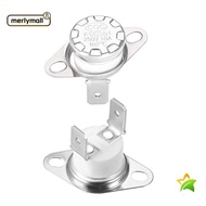 MERLYMALL 2pcs Thermostat, 160°C/320°F KSD301 Temperature Switch, Durable Normally Closed Snap Disc N.C Adjust Temperature Controller