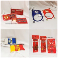 Football Accessories Liverpool Car Sticker Chelsea Keychain Manchester United Bag Arsenal Sticker Fifa Chelsea Purse
