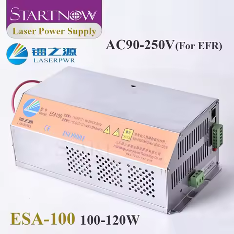 Startnow HY-ESA100 CO2 Laser Power Supply Matching Ruida Controller 100W 120W Engravr Intelligent Vo