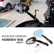 For Husqvarna Norden 901 Accessories Rearview Mirrors Norden901 Foldable Side Mirror Norden 901/901 