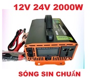Bộ chuyển đổi điện Inveter Sin Chuẩn 2000W-12V 24V sang 220V SOYER TECH - ST-2000W-NEW