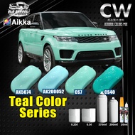 [ AIKKA Blue Green Teal ] AK5074 AK200052 CS7 CS40 2K Paint DIY Cat Spray Motor Kereta Biru Hijau