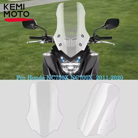 Windshield For Honda NC750X NC700X 2011 2016 2020 Motorcycle Windscreen Screen Fairing NC 750X 700X 