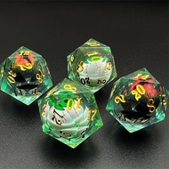 【现货】新款2026coc跑团二十面骰子第五人格d20多面体[In Stock] New 2026 coc RPG Twenty-sided Dice Identity V d20 Polyhedra