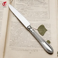 Teabelle Retro Noble Manor Stainless Steel Cutlery Set Tableware Steak Dessert Fork Spoon For Home H