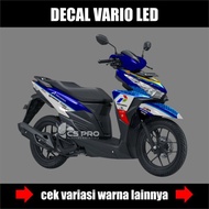 Full Body VARIO LED Decal Sticker - VARIO LED Decal Sticker with Mandalika Motif