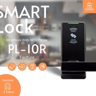 Smart Lock Door Lock Handle RFID Mifare PL10R | Card Door Handle