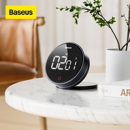 Baseus Magnetic Digital Timers Manual Countdown Kitchen Timer Countdown Alarm Clock Mechanical Cooki