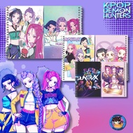 HUNTRIX KPOP DEMON HUNTER NOTEBOOK/ HUNTRIX KPOP DEMON HUNTERS NOTEBOOK