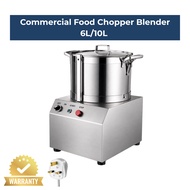 Commercial Food Chopper Blender 6L/10L 1100W Stainless Steel Meat Vegetable Grinder Food Processor 2
