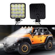 [UTM] 48W LED Work Light 12V 24V Lamp Spotlight For Offroad Truck Car 3,520LM