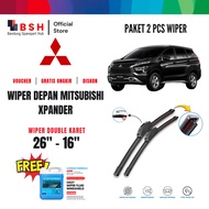 Mitsubishi Xpander Dual Windshield Wiper Free Wiper Fluid