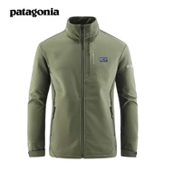 Patagonia เสื้อแจ็คเก็ตฤดูใบไม้ร่วงและฤดูหนาวผู้ชายการพักผ่อนกลางแจ้งผ้าฟลีซกันลมกันน้ำสินค้าใหม่ของ