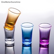 OMS Acrylic Bullet Glass Plastic Liquor Glass Shot Glass Bar Creative Wine Glass my