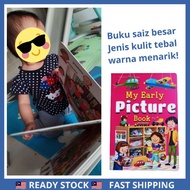 Buku Bergambar Kulit tebal My Early Picture Book Baby Kids Books