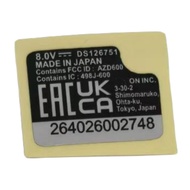 1 PCS For Canon R R5 R6 R6II R7 R8 R10 R50 black / R50 silvery RP Bottom Label Paper Body Number Pap