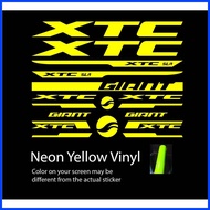 ♗ ℗ ➥ GIANT XTC SLR FRAME DECALS