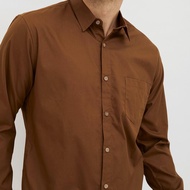 KEMEJA [8SYYV PRODUCT] M231 Men's Basic Shirt Brown LongPOLOS 1468L 70M
