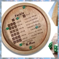 Wooden Dice Tray for Farkle Classic Dice Game Farkle Dice Tray Farkle Classic Dice Game Dice Tray