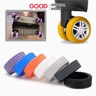 Good MADE - Luggage Wheel Cover / Protector Luggage Wheel RubberRing Luggage Troleey Wheel Cover Sil