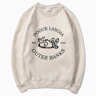 Outer Banks เสื้อฮู้ดผู้หญิง3ฮาราจูกุชายมีฮู้ดลายกราฟิกสวยงามเสื้อสวมศีรษะเกาหลี