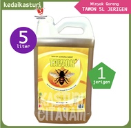 Tawon 5 Liter Minyak Goreng Rose Brand - 1 Jerigen