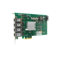 4-Port Gigabit ethernet 802.3at PoE+ Frame Grabber Card.