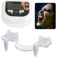 Vampire Fangs, Retractable Vampire Fangs Reusable Realistic Vampire Teeth, Vampire Cosplay Fake Teet