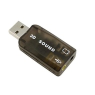 Sound Card Adapter USB 5.1Channel External 5.1 Channel Soundcard Audio