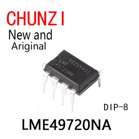 2PCS New and Original LME49720 LME49720N DIP-8 LME49720NA
