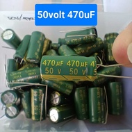 Elco Capacitor 50v 470uf Capacitor Good Quality