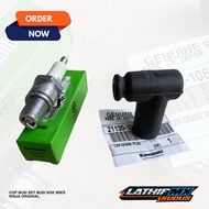 KOP COP CANGKLONG SPARK PLUGS NINJA R RR SS ORIGINAL NGK B9ES SPARK PLUG SET 21130-1062 & 92070-0027