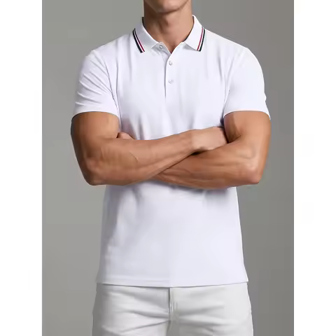 Men's Fashion Versatile Polo Shirt • Summer Polo Shirt