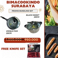 PAKET BUNDLING SET BIMA COOKINDO FREE KNIFE SET
