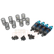 YEAH RACING BBG-0060BU BBG-0080BU Aluminum BIG BORE 60 80MM Damper Set (4PCS) for 1/10 RC Offroad Bu